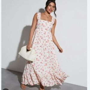 Cottagecore Floral Print VICI Maxi Dress